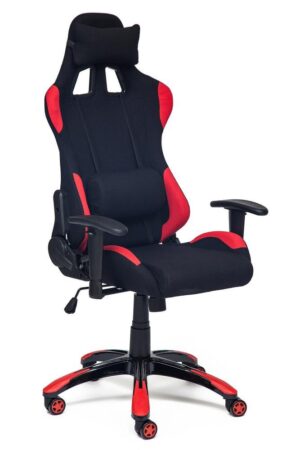 Кресло геймерское iGear ( ткань,черно-красная ).