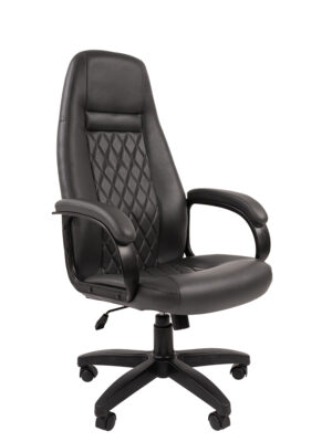 Кресло CHAIRMAN 950 L ( экокожа/пластик ) черный
