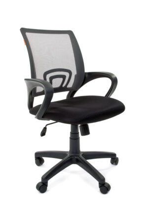 Кресло CHAIRMAN 696 ( ткань/сетка/пластик ) черный.
