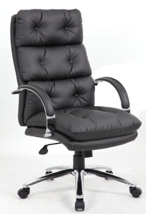 Кресло руководителя ОФ -170610 ( экокожа черная )