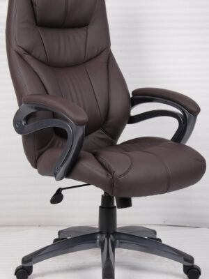 Кресло CYE 99 ( экокожа темно-коричневая ).