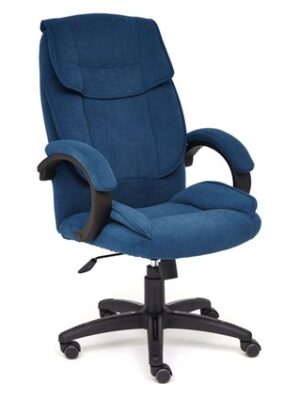 Кресло OREON ( флок / пластик ) синий