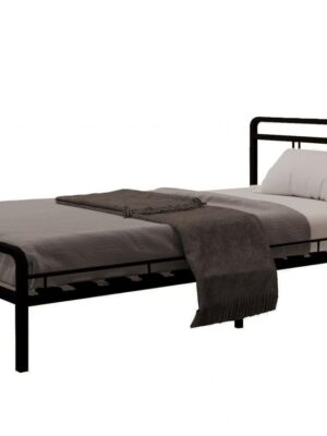 Кровать ЛЕОН металл черный ( 90*200 )
