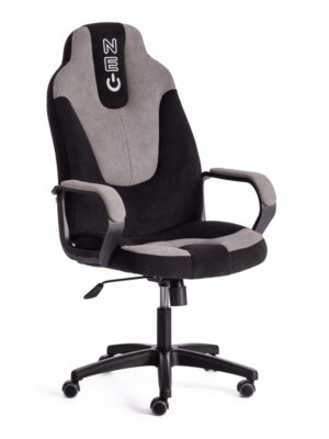 Кресло NEO 2 ( флок/пластик ) черный,серый