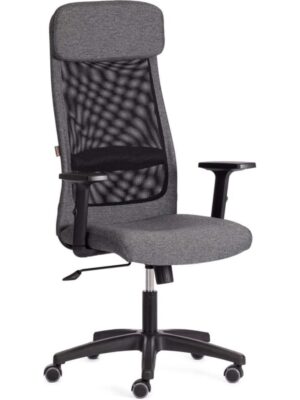 Кресло PROFIT PLT ( ткань / пластик ) серый, черный
