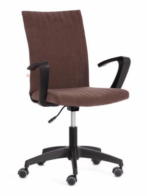 Кресло SPARK ( флок / пластик ) коричневый