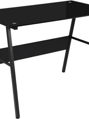 Стол GD-04 black ( металл / закаленное стекло ) 110*60*760