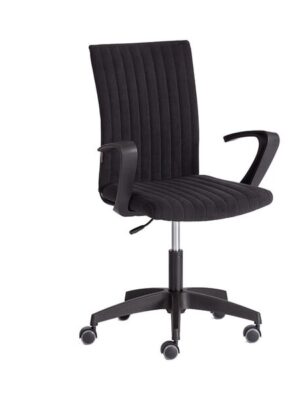 Кресло SPARK ( флок / пластик ) черный